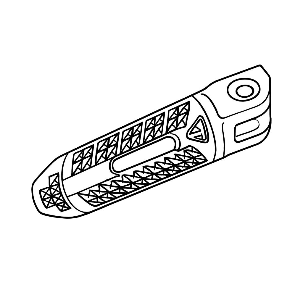 Repose-Pieds Standard Avant Gauche